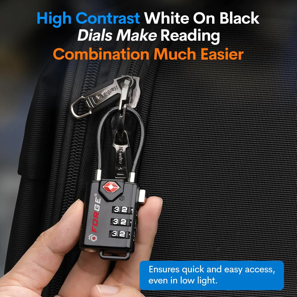 Cable Luggage Locks