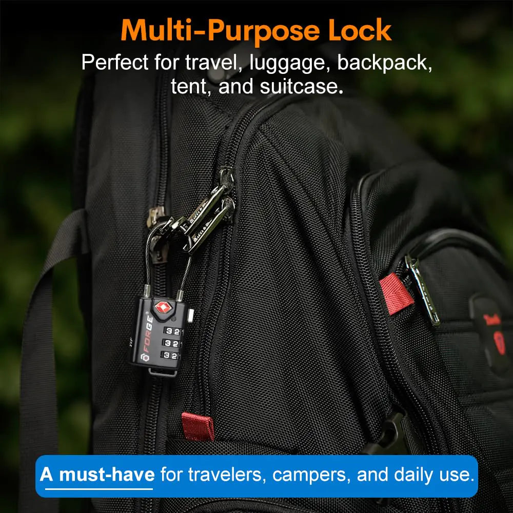 Cable Luggage Locks