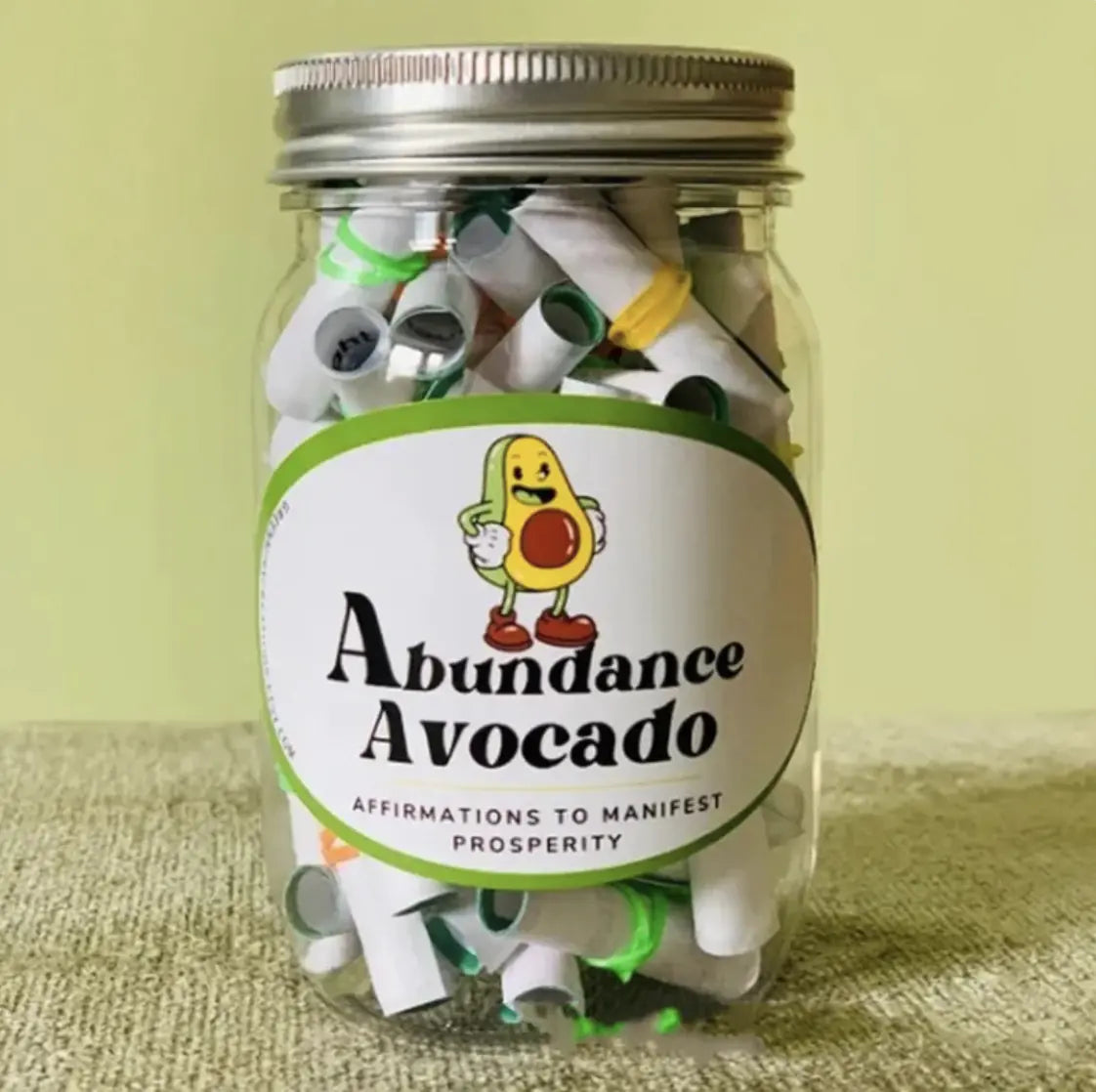 Glass Daily Surprise Encouragement Jar