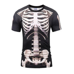 Handyman Business Man Skeleton Biker Halloween T Shirt