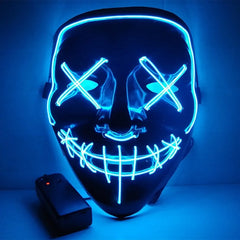 Halloween Led Skull Mask