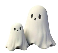 Halloween Ghost Middle Finger Love Figurines