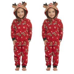 Christmas Family Suit Jumpsuit Pajamas