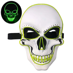 Skeleton LED Halloween Mask