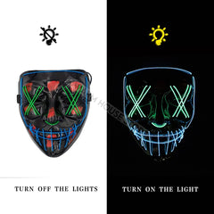 Halloween Led Skull Mask