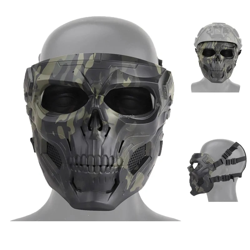 Skull Tactical Mask for Airsoft Paintball and Outdoor Sports