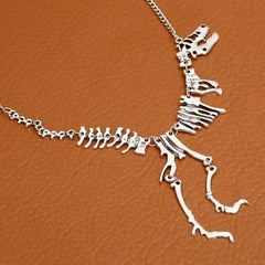 Tyrannosaurus Rex Skeleton Necklace