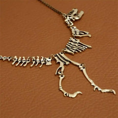 Tyrannosaurus Rex Skeleton Necklace