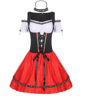 Halloween Beer Girl Octoberfest German Bavarian Costume