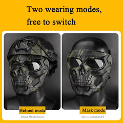 Skull Tactical Mask for Airsoft Paintball and Outdoor Sports