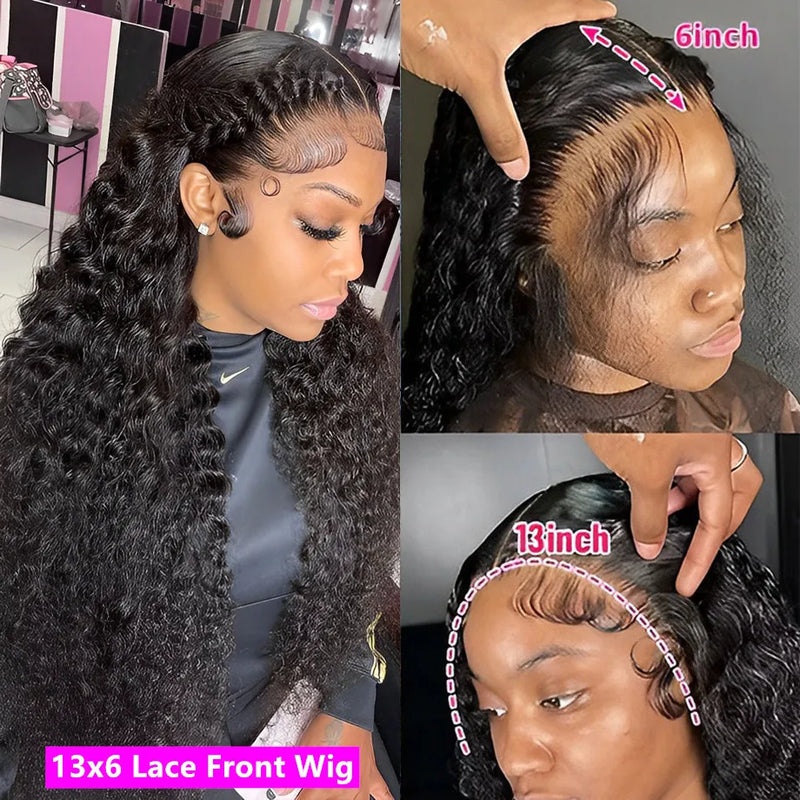 Deep Wave Lace Frontal Wig