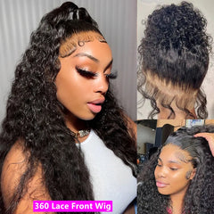 Deep Wave Lace Frontal Wig