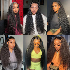 Deep Wave Lace Frontal Wig