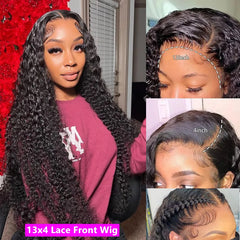 Deep Wave Lace Frontal Wig