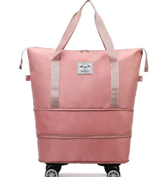 Luggage Bag With Wheels Detachable & Expandable