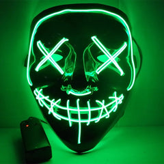 Halloween Led Skull Mask