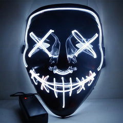 Halloween Led Skull Mask