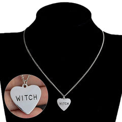 Witchcraft Wiccan Halloween Goth Witch Necklace