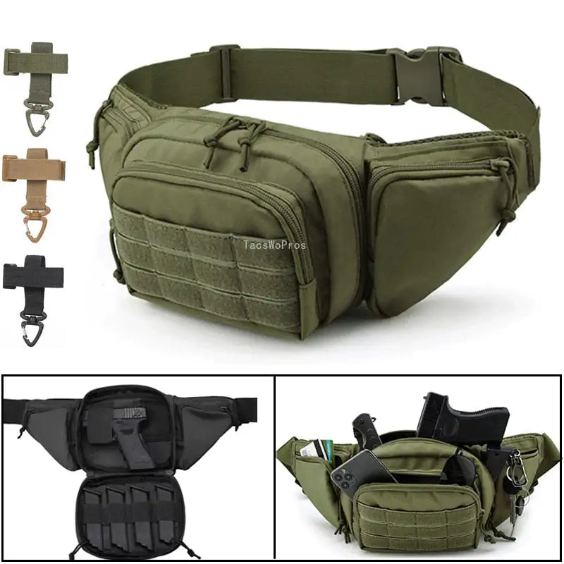 Tactical Gun Waist Bag Holster