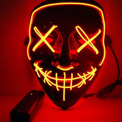 Halloween Led Skull Mask