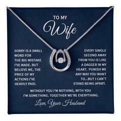 Lucky In Love Necklace - For Wife