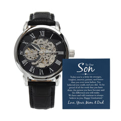 Openwork Watch - For Son