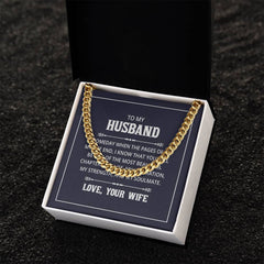 Cuban Link Chain - For Husband