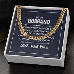 Cuban Link Chain - For Husband