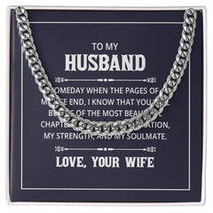 Cuban Link Chain - For Husband