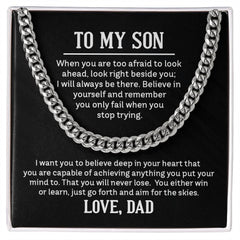 Cuban Link Chain - For Son