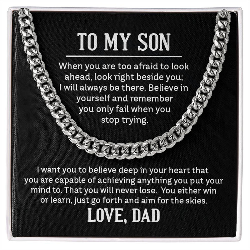 Cuban Link Chain - For Son