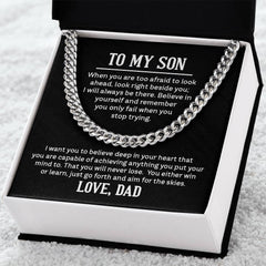 Cuban Link Chain - For Son