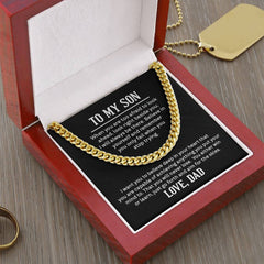 Cuban Link Chain - For Son