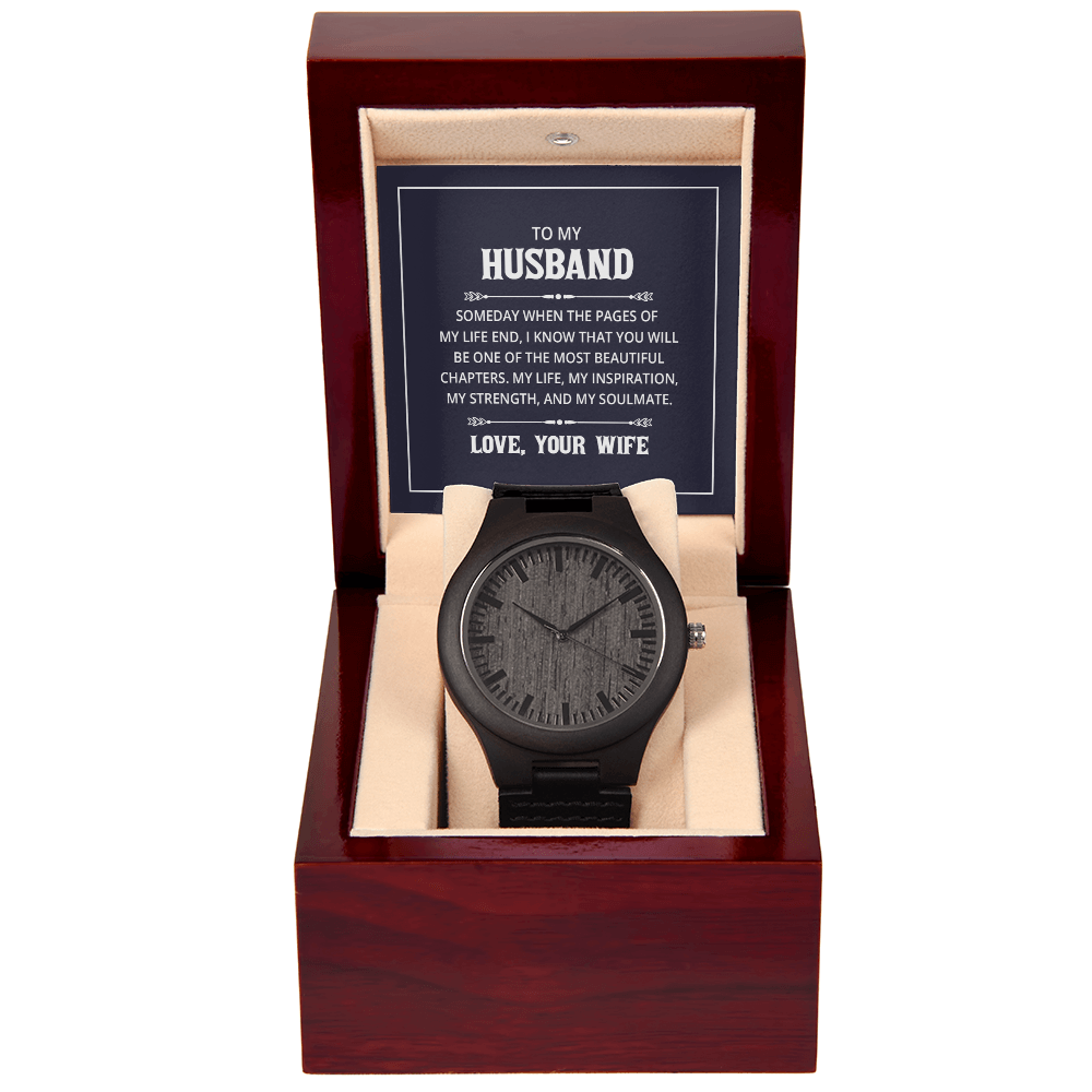 Wooden Watch - For Husband