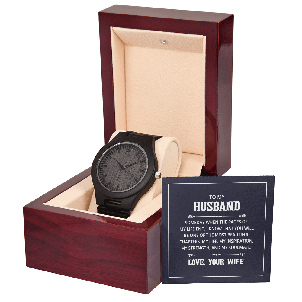 Wooden Watch - For Husband