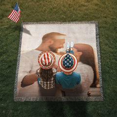 Heirloom Photo Woven Blanket (Portrait)