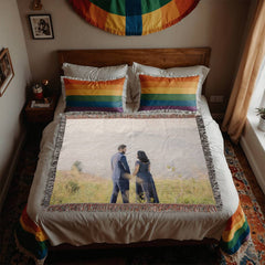 Heirloom Photo Woven Blanket (Landscape)