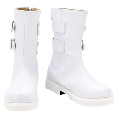 White Halloween  Boots Shoes for Costumes