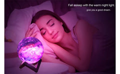 Galaxy Moon Lamp