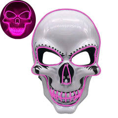 Skeleton LED Halloween Mask