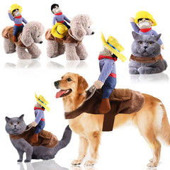 Pet Dog And Cat Costume Cowboy Doctor Pirate Seaman Police