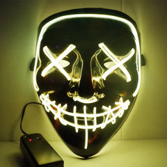 Halloween Led Skull Mask