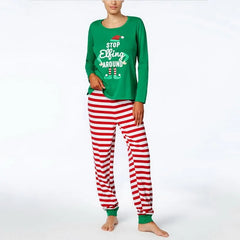 Festive Family Pajamas Set