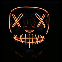 Halloween Led Skull Mask