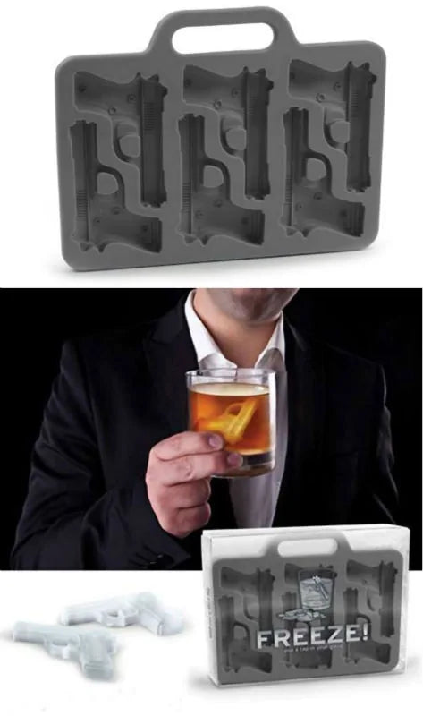 Handgun Ice Cube Tray