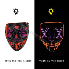 Halloween Led Skull Mask