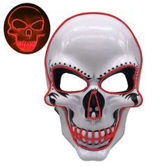 Skeleton LED Halloween Mask